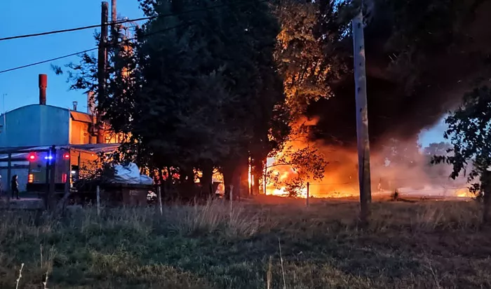 Incendio en Pida