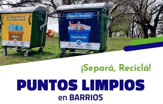 Puntos Limpios Azul