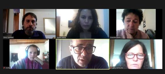 Reunión virtual del Bloque Todos Azul