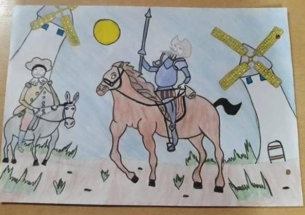 dibujo Quijote