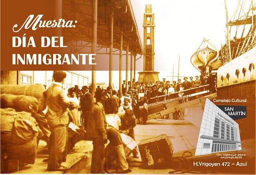 Muestra del Inmigrante en el Complejo San Martín