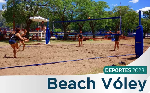 Beach Vóley Azul