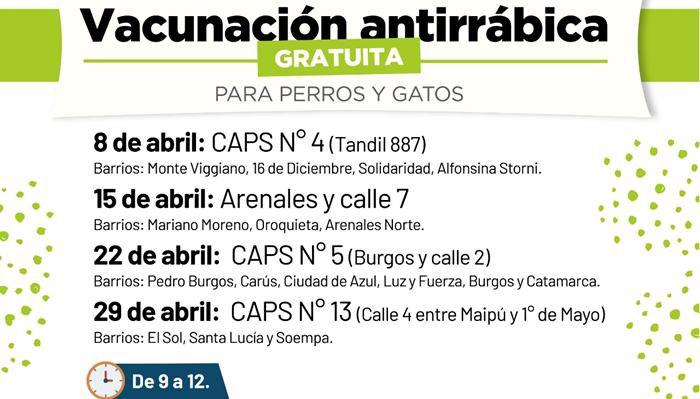 Abril vacunación