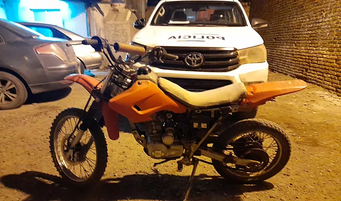 Secuestro de moto