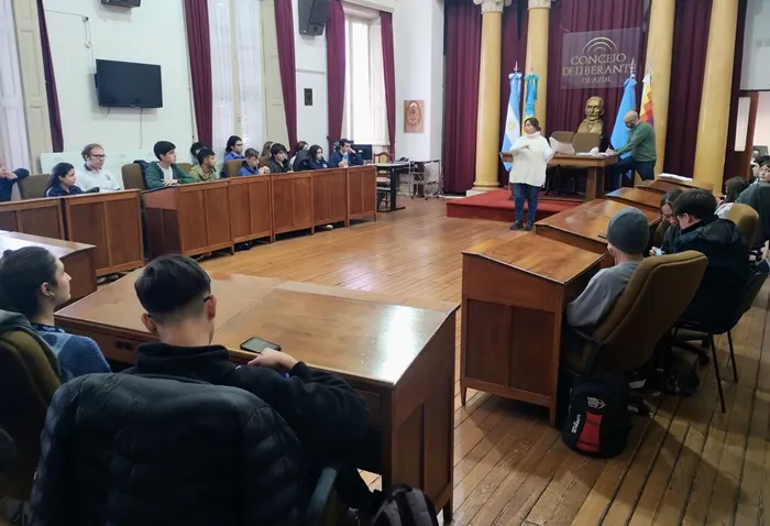 Sesión de los Estudiantes