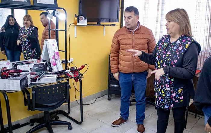 Visita a emprendedora