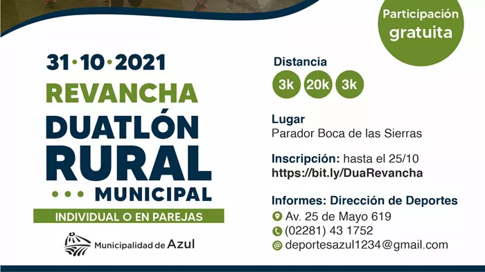 Revancha en duatlon