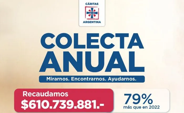 caritas colecta anual 2023