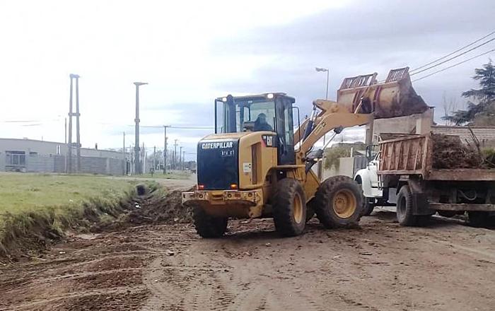 Trabajos calles de tierra