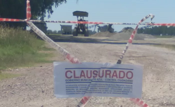 Infracción de camiones en zona urbana