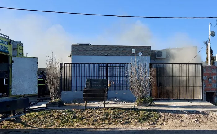 Incendio en una vivienda