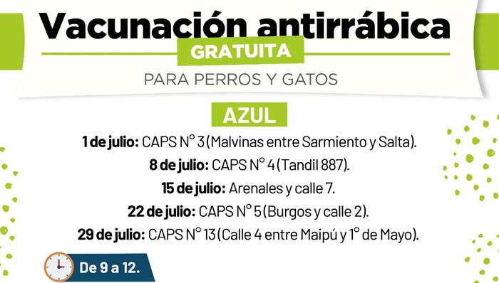 Antirrábica Azul