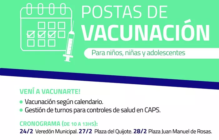 Postas vacunación