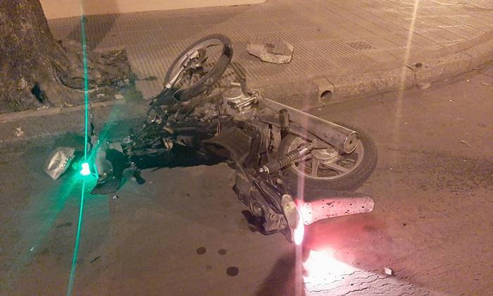 Accidente moto