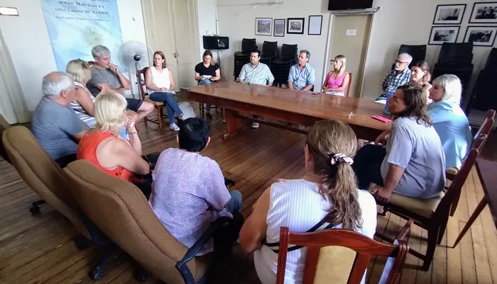 Reunión con vecinos