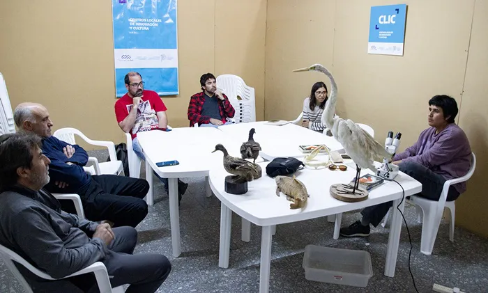 Curso peces y aves arroyo