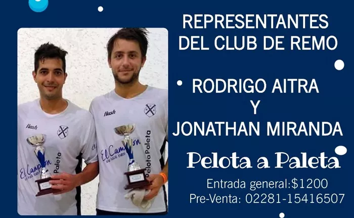 Afiche pelota paleta
