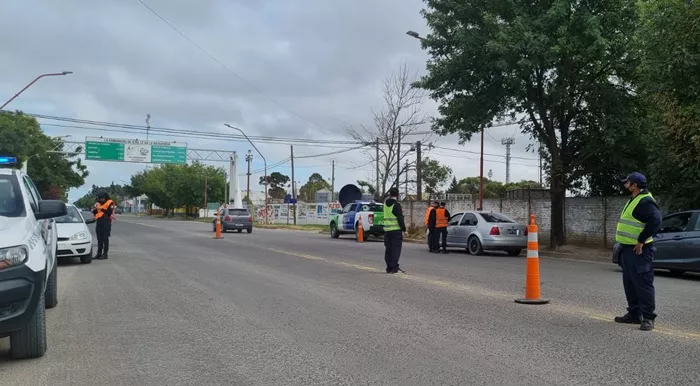 Operativos de tránsito en Azul