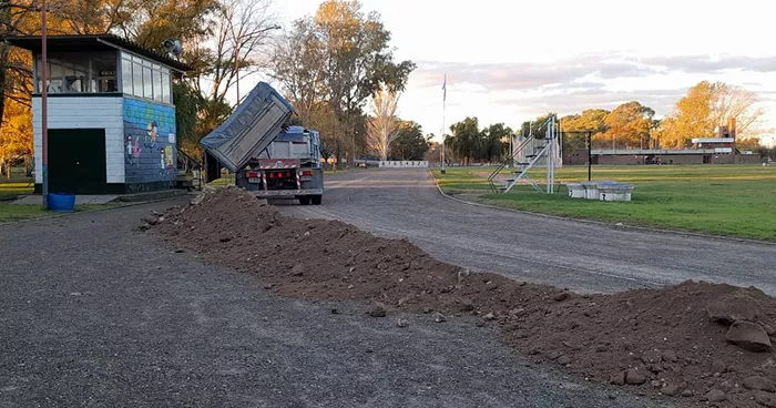 Reacondicionamiento de la pista