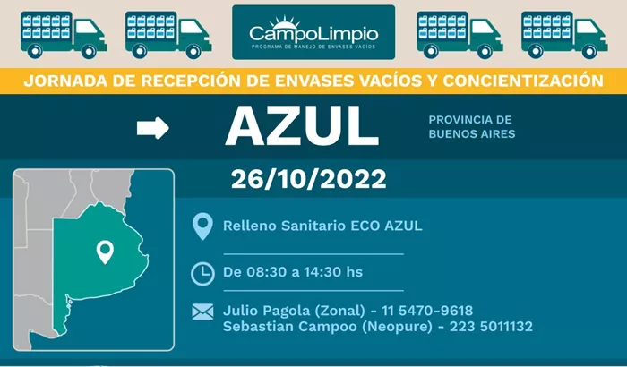 Recepción envases vacíos