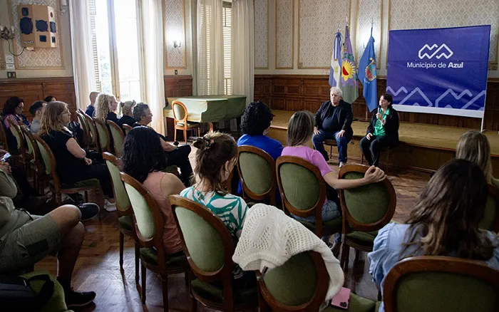 actividad antitrata en Azul