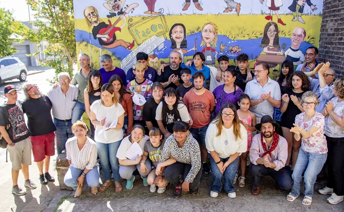 Inauguración mural