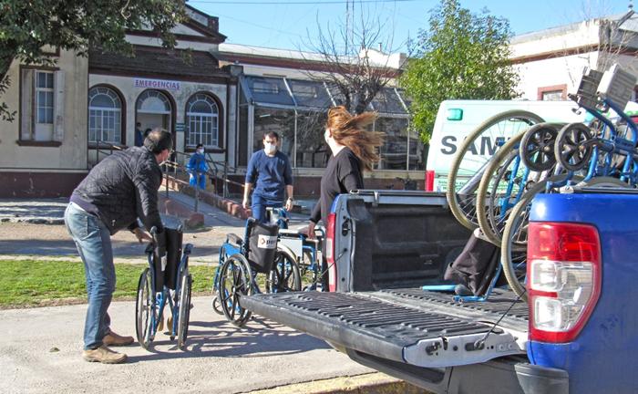 Donación de sillas