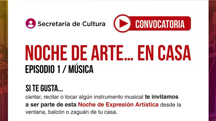noche de arte en casa