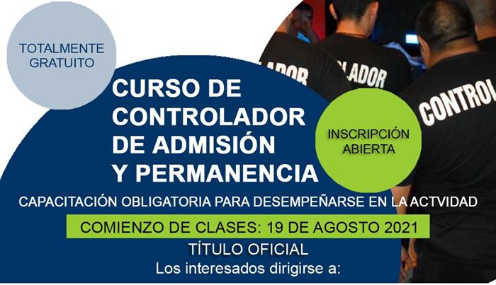 Curso de Controlador de Admisión y Permanencia