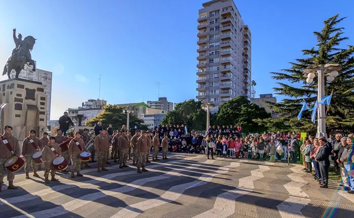 Acto por el Día del Himno Nacional Argentino