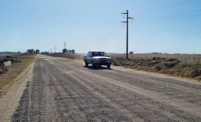 Obra de estabilización de la Ruta 50