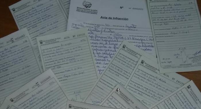 Actas de infracción