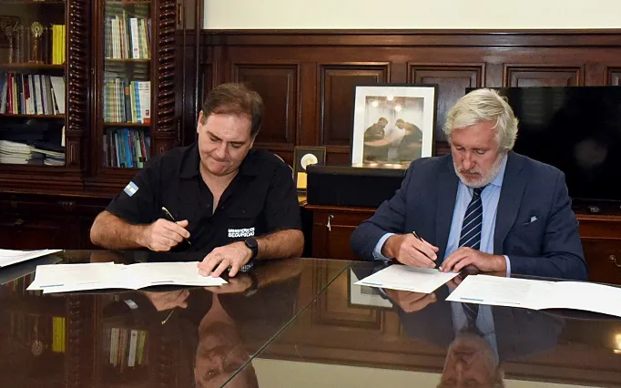 Firma de convenio