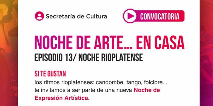 Noche de arte en casa