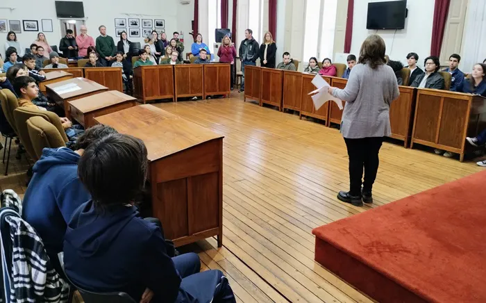 Sesión de los Estudiantes