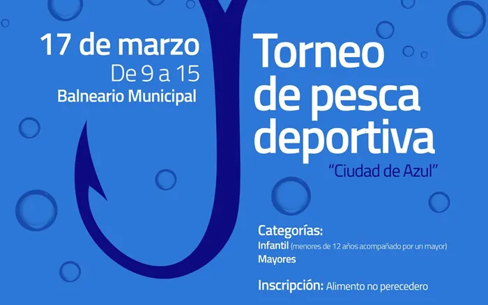 Torneo de pesca deportiva