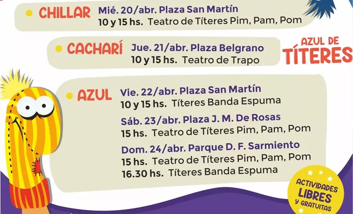 Festival Azul de Títeres