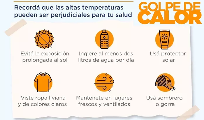 Prevención golpe de calor