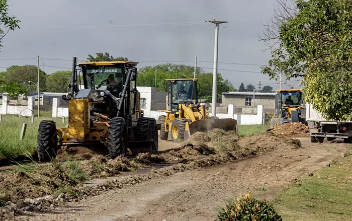 Trabajos calles barrio Ceramista