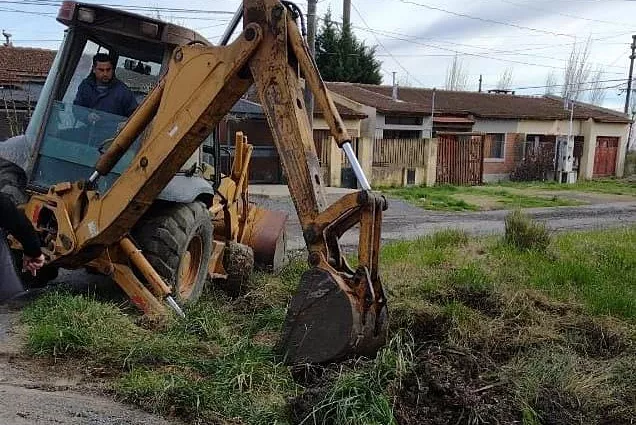 Trabajos en el barrio Ceramista