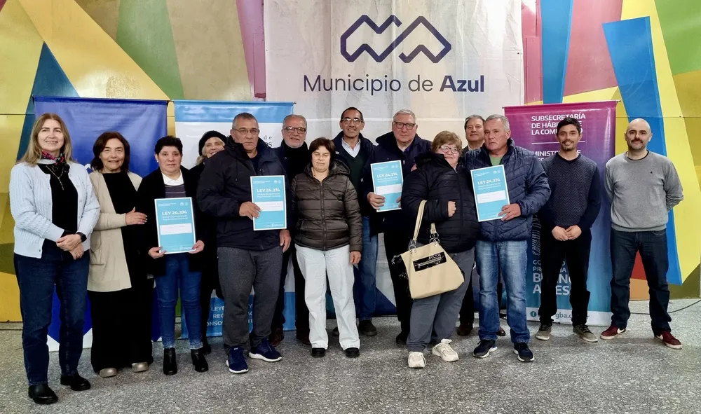 Entrega de escrituras 