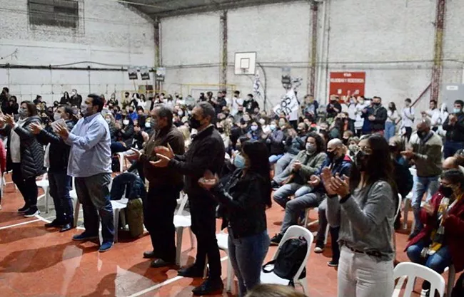 Encuentro de militantes
