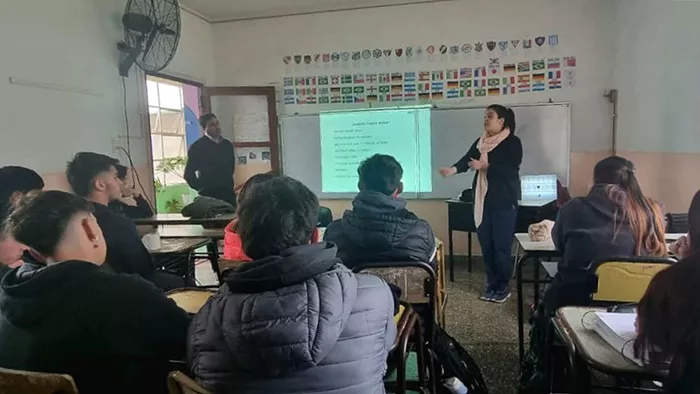 Charla donación de sangre