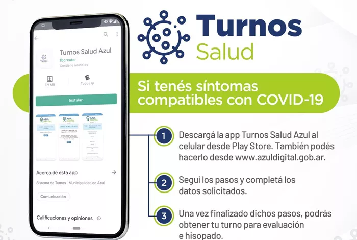 App Turnos Azul