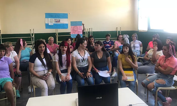 Charla en cárceles bonaerenses