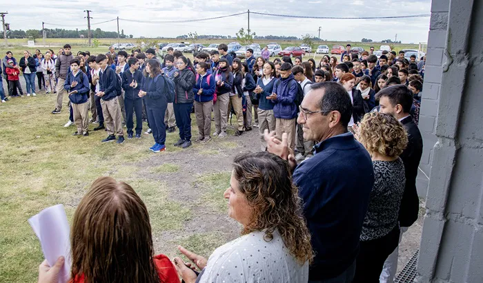 Acto escuela Agraria