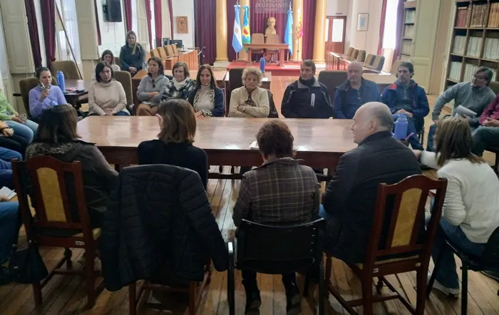 Reunión con vecinos de La Colorada