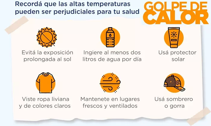 Cuidados ante la ola de calor