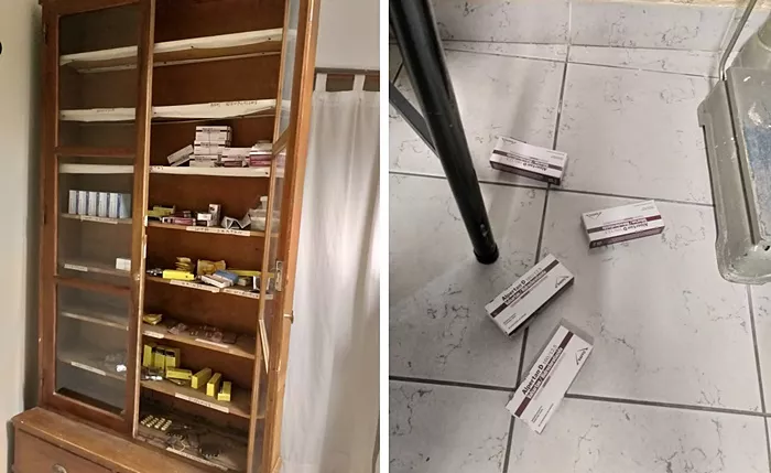 Robo de medicamentos