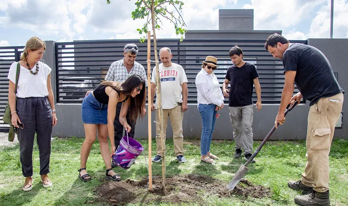 Entrega de árboles
